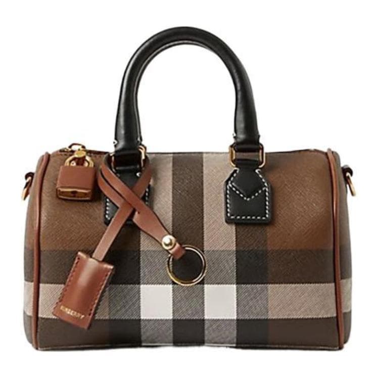 Сумка Burberry Bowling Mini Brown - изображение 1