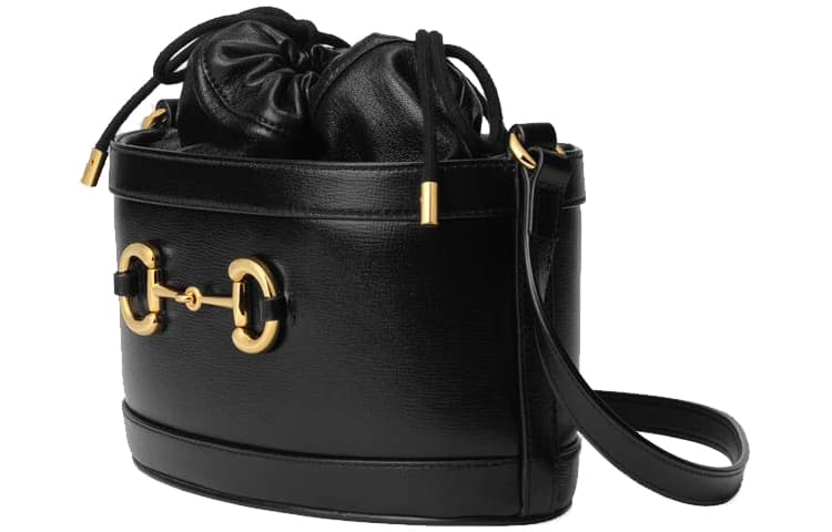 Сумка через плечо Gucci Horsebit 1955 Black - изображение 2