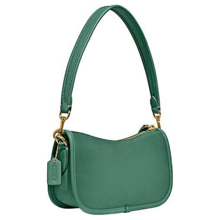 Мини-сумка COACH Swinger 20 Green - изображение 3