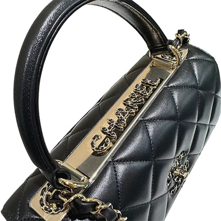 Сумка CHANEL Trendy cc 21S Logo - изображение 5