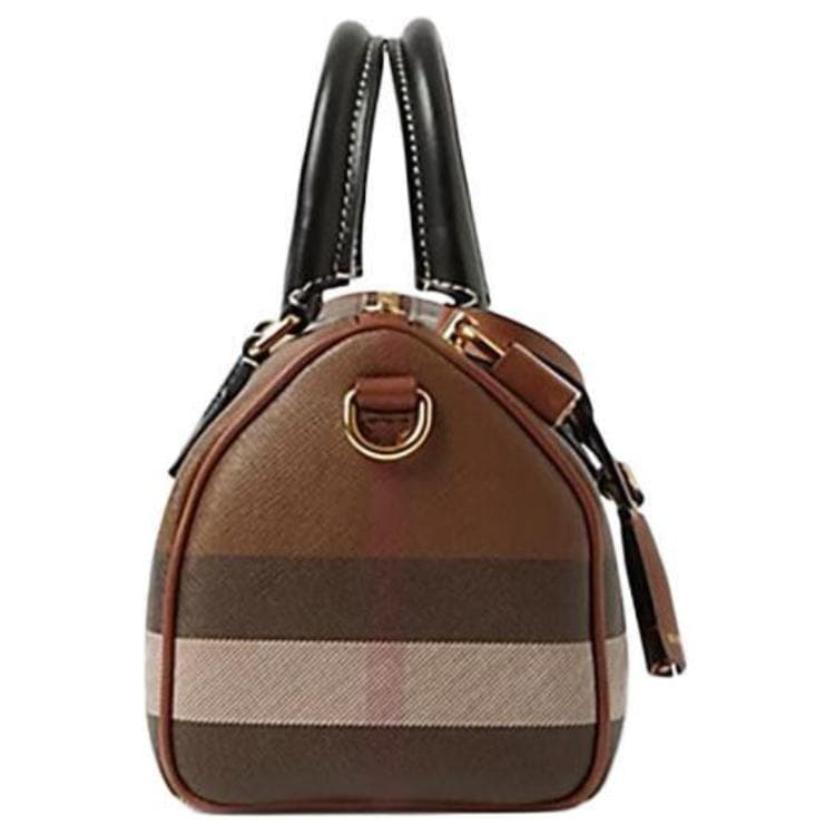 Сумка Burberry Bowling Mini Brown - изображение 3