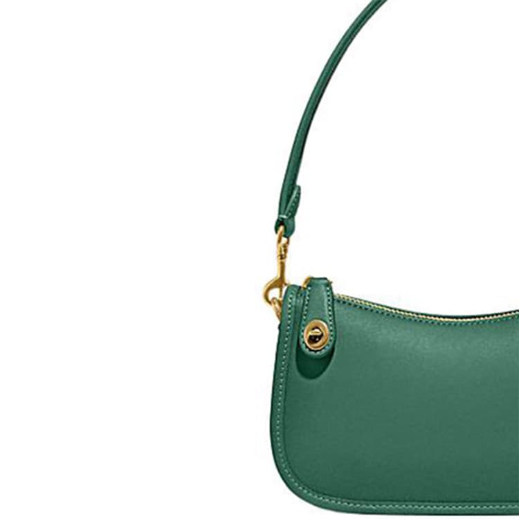 Мини-сумка COACH Swinger 20 Green - изображение 4