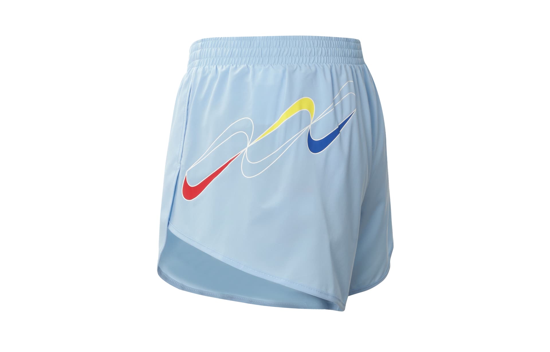 Шорты NIKE Светло-синие Женские Повседневные Шорты - изображение 2