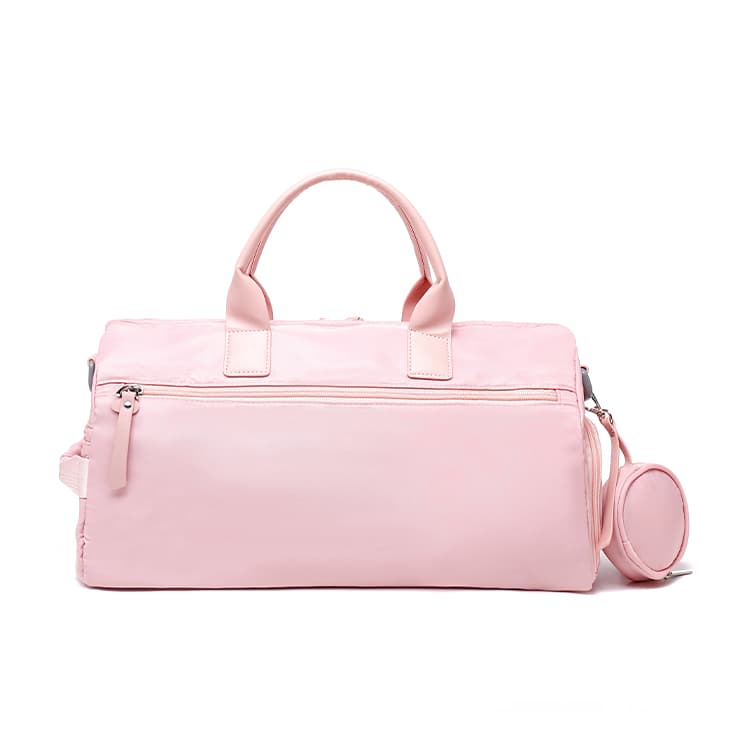 Спортивная сумка KMV Fitness Bag Large Gray Pink - изображение 4