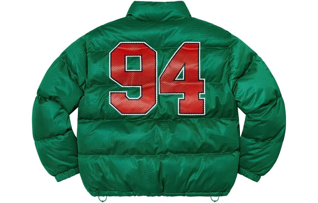 Куртка Supreme SS23 Mesh Jersey Puffer Jacket - изображение 2