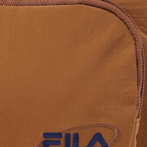 Сумка через плечо FILA Полиэстеровая ткань Сумка через плечо Мини-версия Унисекс Коричневый - изображение 4