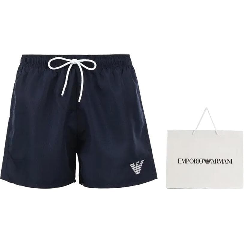 Шорты Emporio Armani Shorts Navy - изображение 4