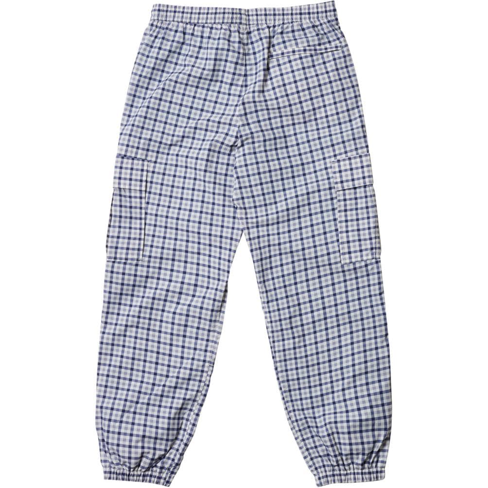 Штаны PALACE SS24 LIGHTER SHELL CARGO BLUE GINGHAM CHECK - изображение 2