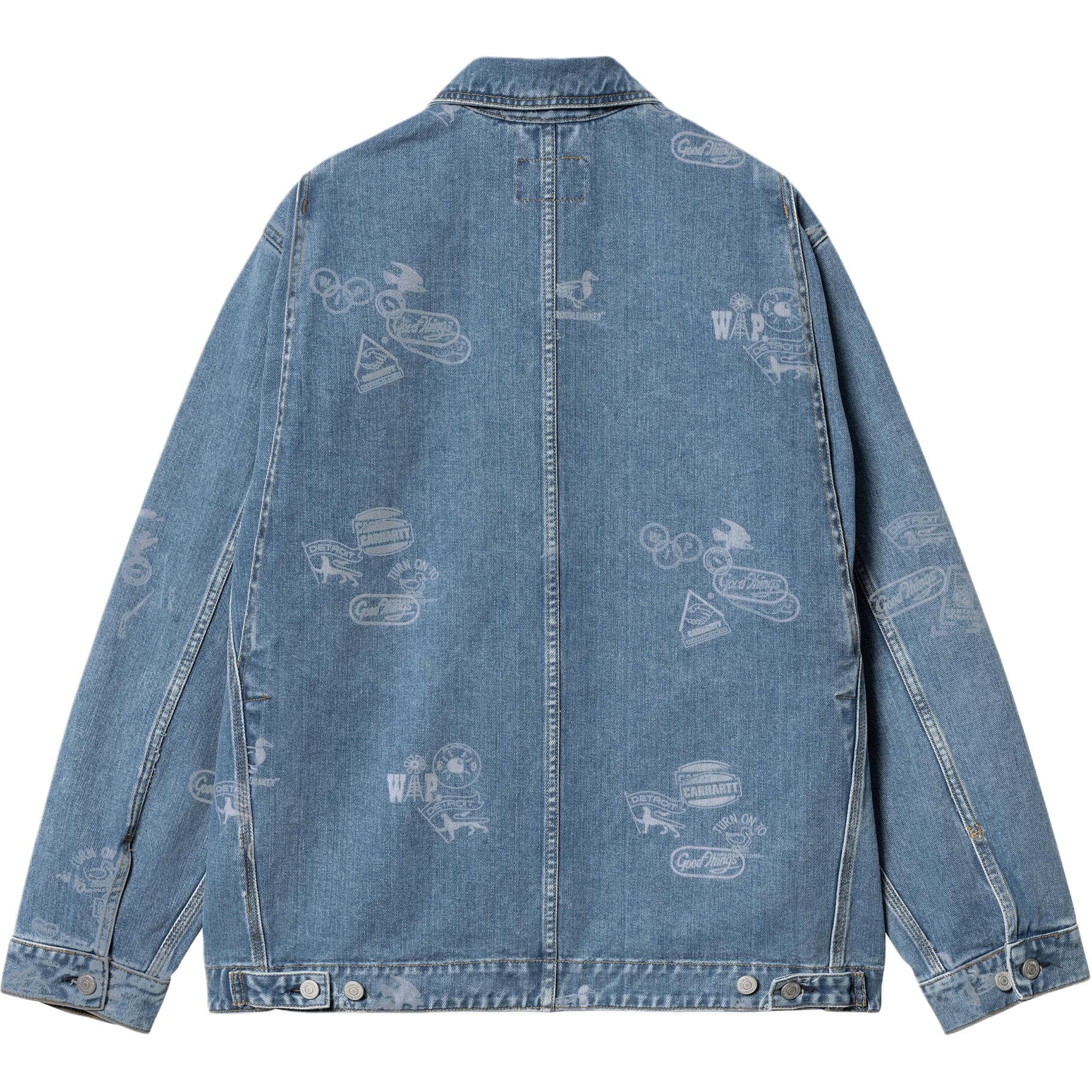 Джинсовая куртка Carhartt WIP Stamp Jacket - изображение 2