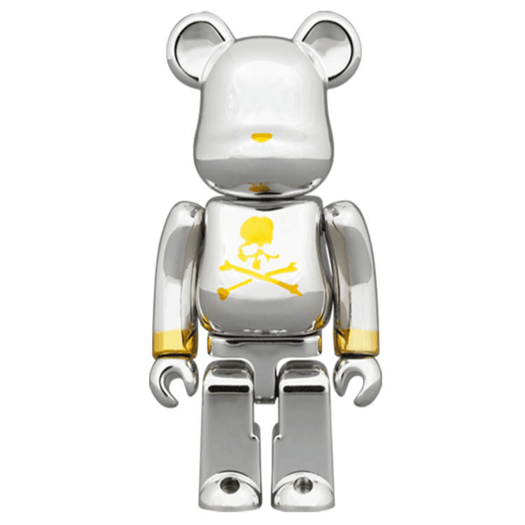 Фигурка BERBRICK x mastermind JAPAN SILVER 100400 - изображение 4