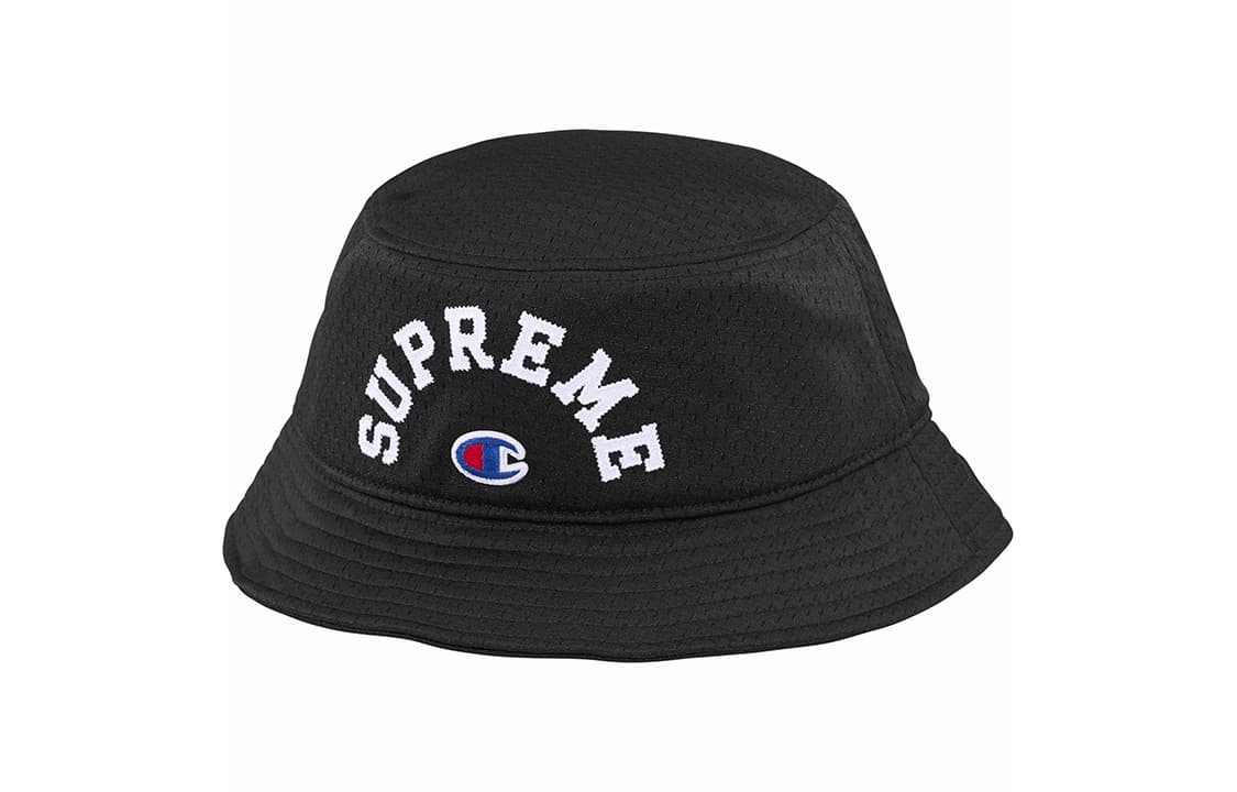 Панама Supreme SS24 WEEK 12 DENIM SUPREMECHAMPION MESH CRUSHER - - изображение 1