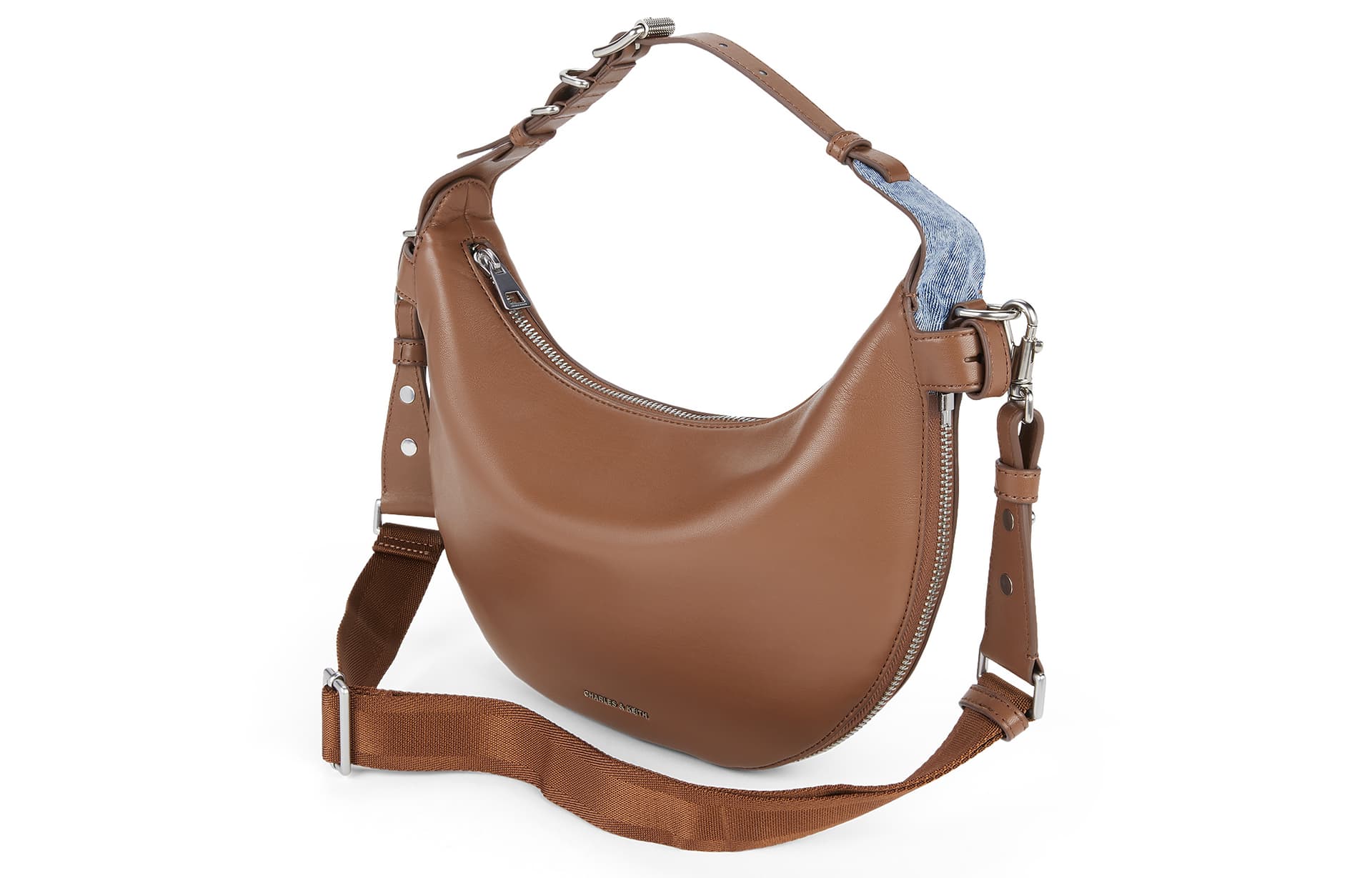 Мини-сумка CHARLESKEITH ck pu NoirCreamTan - изображение 3