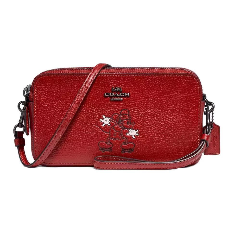 Сумка через плечо COACH x Disney Kira 19 Red - изображение 1