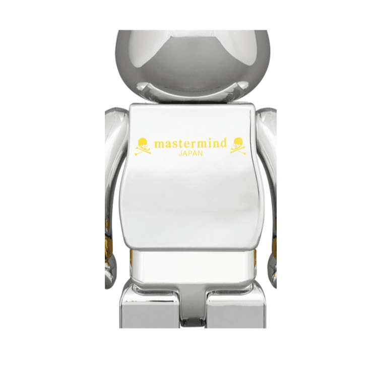 Фигурка BERBRICK x mastermind JAPAN SILVER 100400 - изображение 2