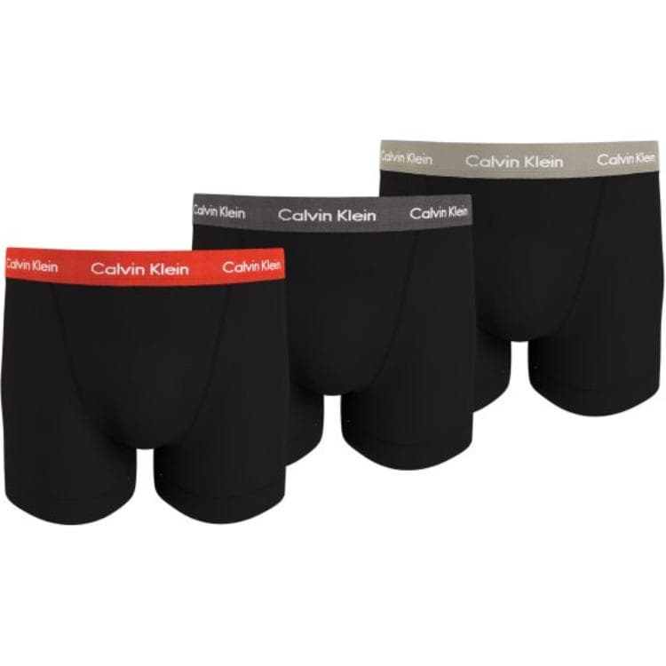 Трусы Calvin Klein Trunk 3PK Black - изображение 1