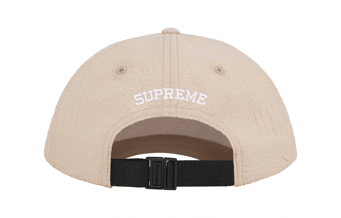 Кепка Supreme SS24 WEEK 11 SEERSUCKER S LOGO 6-PANEL - изображение 2