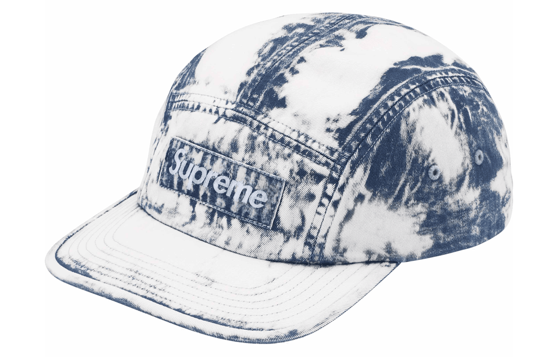 Кепка Supreme SS24 WEEK 10 BLEACHED CHINO CAMP CAP - изображение 1