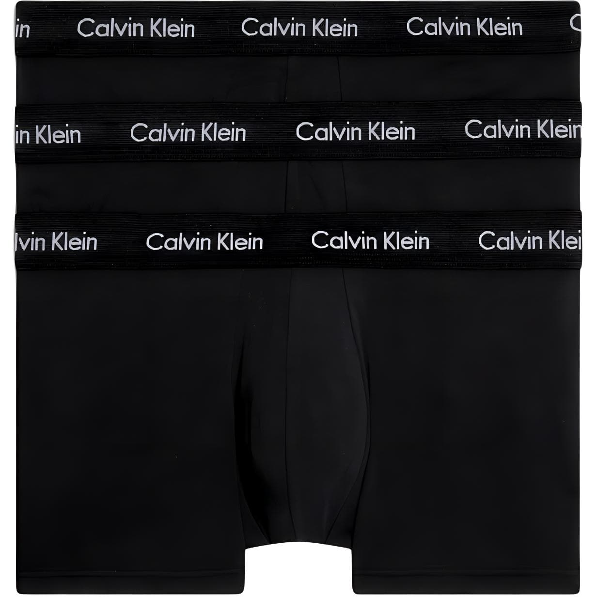 Трусы CKCalvin Klein 3P LOW RISE TRUNK Logo 3 - изображение 1