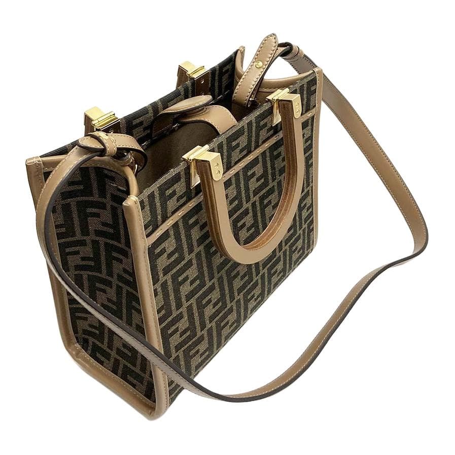 Сумка Fendi Sunshine Brown - изображение 5