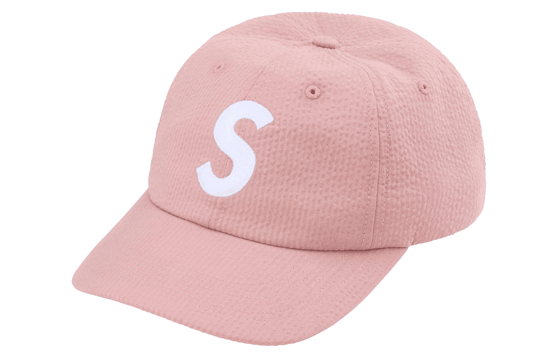 Кепка Supreme SS24 WEEK 11 SEERSUCKER S LOGO 6-PANEL - изображение 1