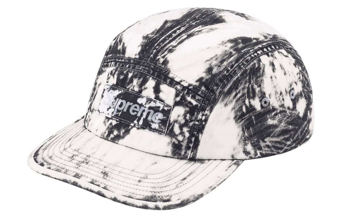 Кепка Supreme SS24 WEEK 10 BLEACHED CHINO CAMP CAP - изображение 1