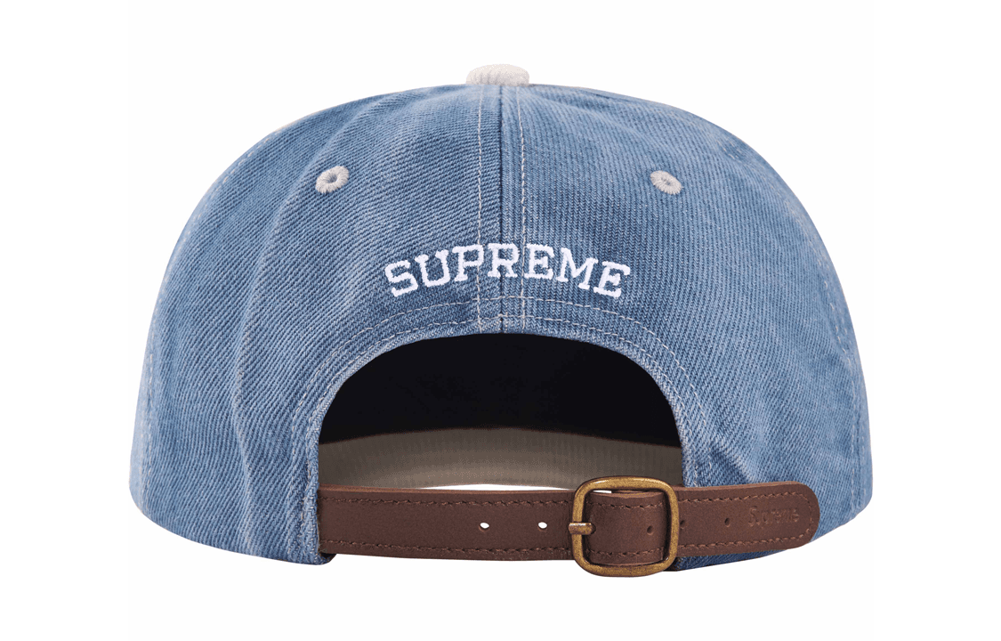 Кепка Supreme SS24 WEEK 8 2-TONE S LOGO 6-PANEL - изображение 2