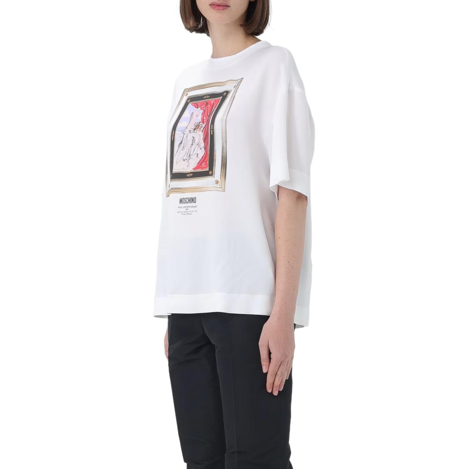 Футболка MOSCHINO Logo T - изображение 3