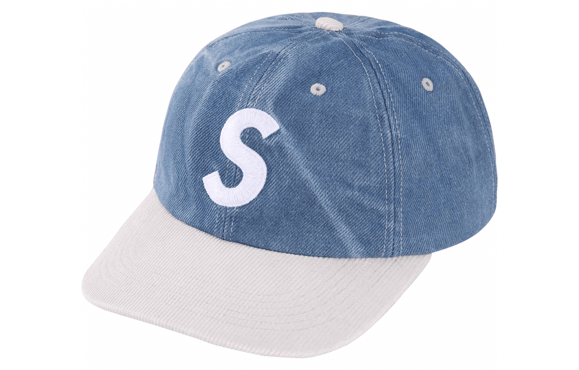 Кепка Supreme SS24 WEEK 8 2-TONE S LOGO 6-PANEL - изображение 1