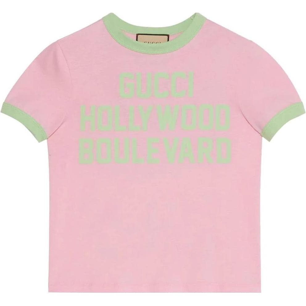 Футболка GUCCI LogoT 520 - изображение 4
