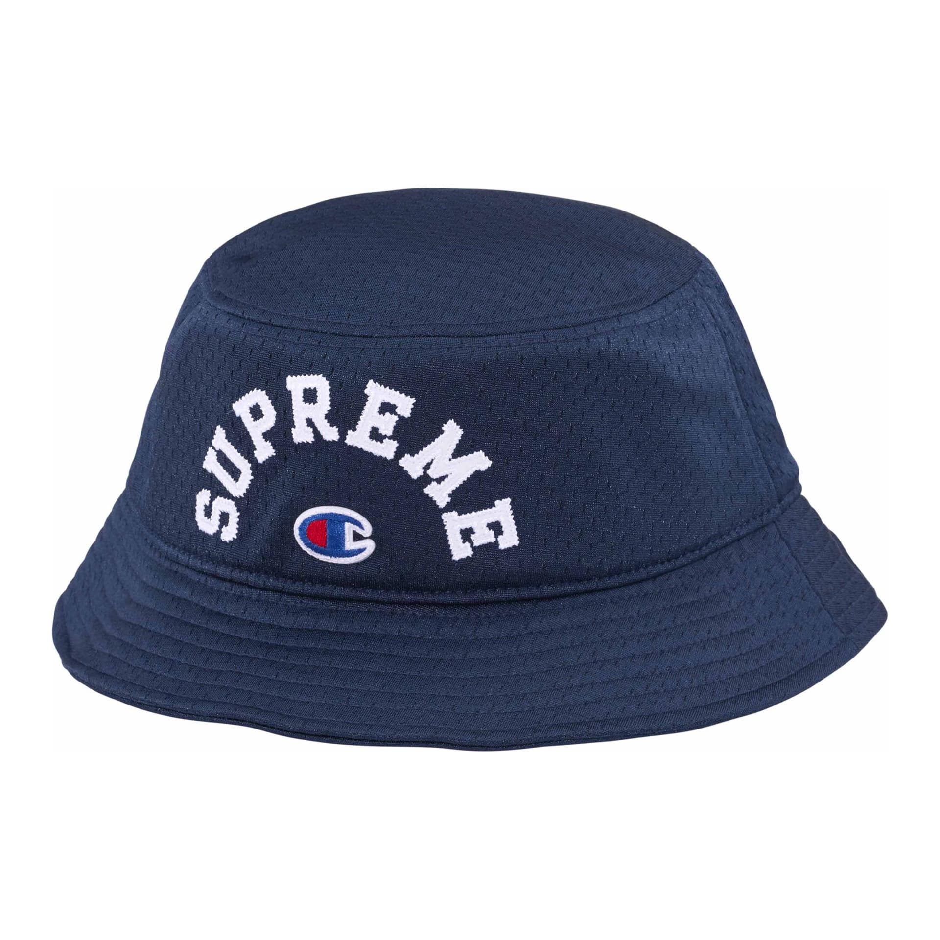 Панама Supreme SS24 WEEK 12 DENIM SUPREMECHAMPION MESH CRUSHER - изображение 1