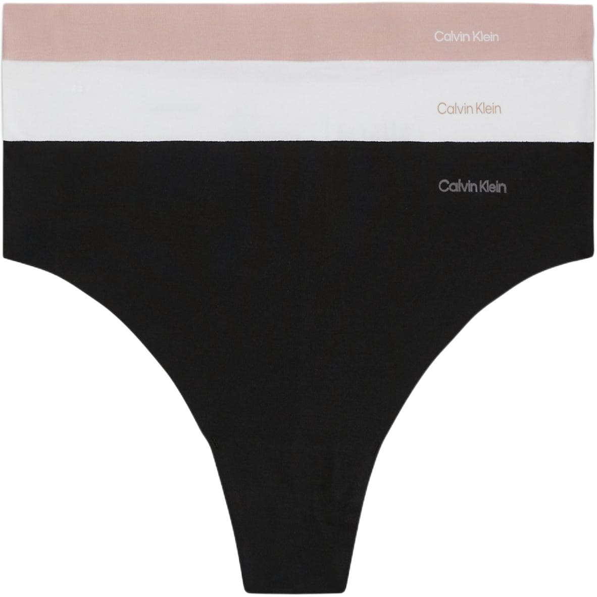 Трусы CKCalvin Klein 3 PACK THONG (MID-RISE) 3 - изображение 1