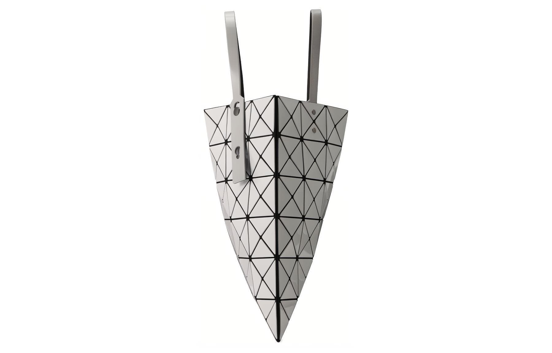 Сумка Issey Miyake Lucent Gloss Mix Поливинилхлорид Тоут Сумка для покупок Сумки Unisex Light Серый - изображение 4