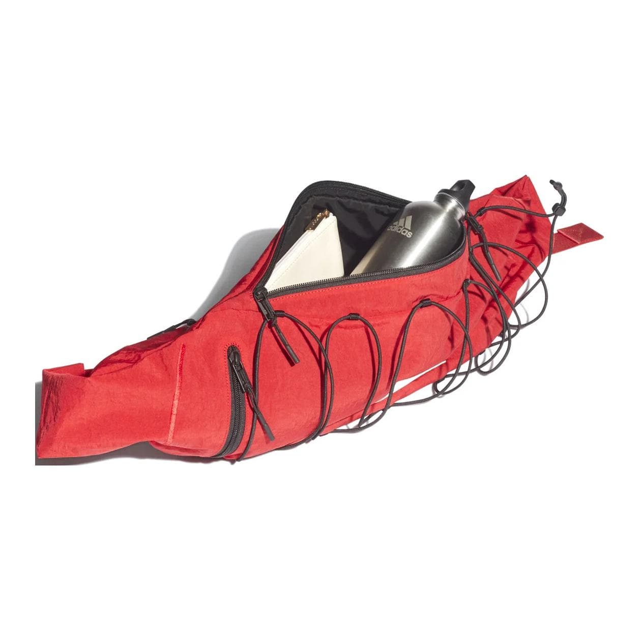 Поясная сумка Y-3 Drawstring Logo Waist Bag Red - изображение 4