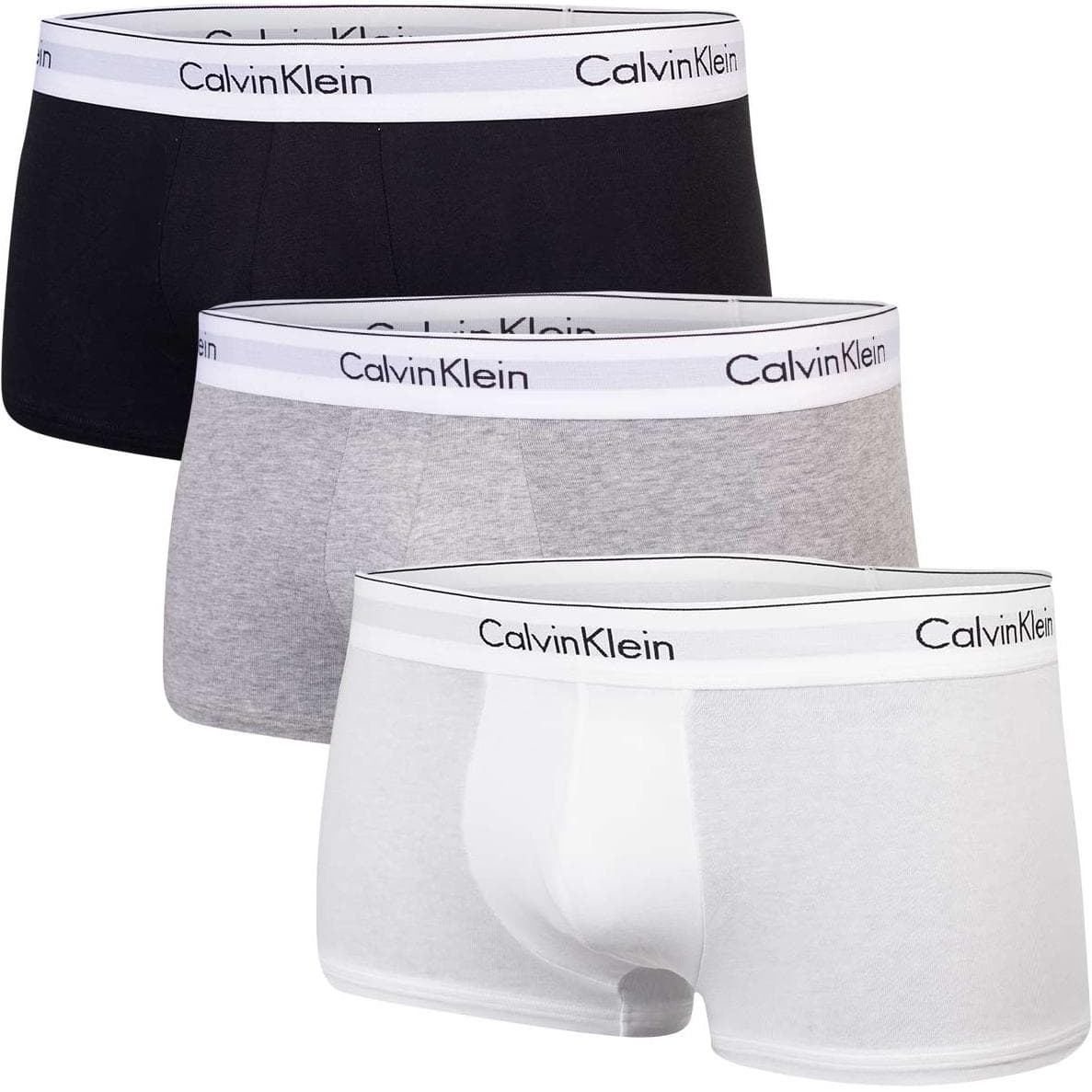 Трусы CALVIN KLEIN LOW RISE TRUNK 3PK 3 - изображение 1