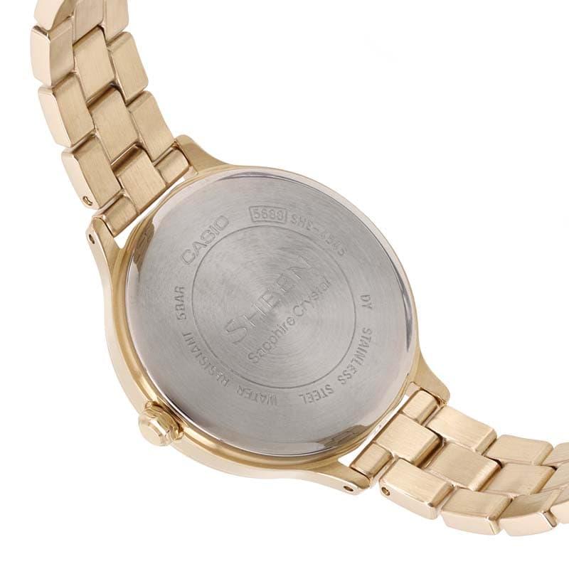 Часы CASIO SHEEN SHE-4545G-7AUPR-person - изображение 3