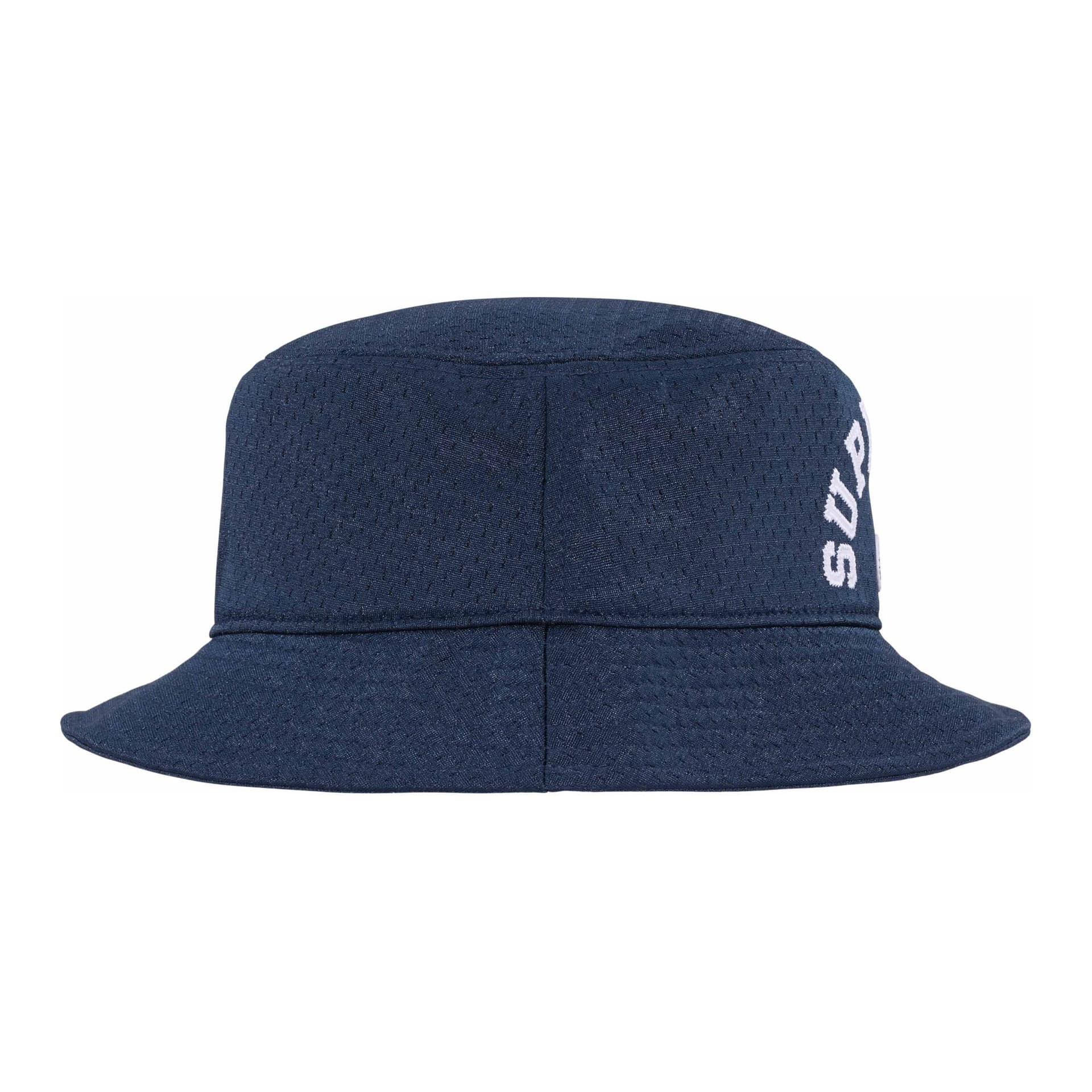 Панама Supreme SS24 WEEK 12 DENIM SUPREMECHAMPION MESH CRUSHER - изображение 2