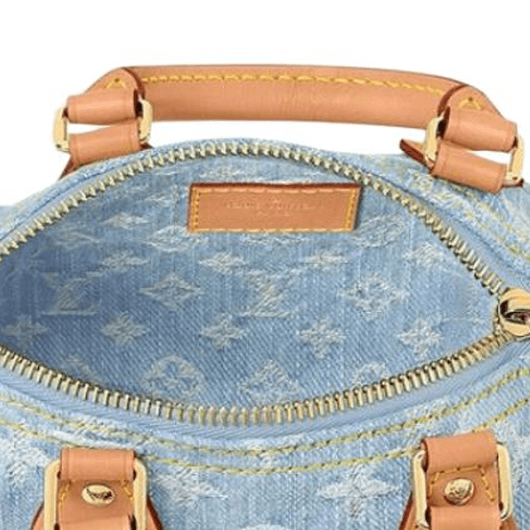 Сумка Louis Vuitton Speedy Sky Denim - изображение 4