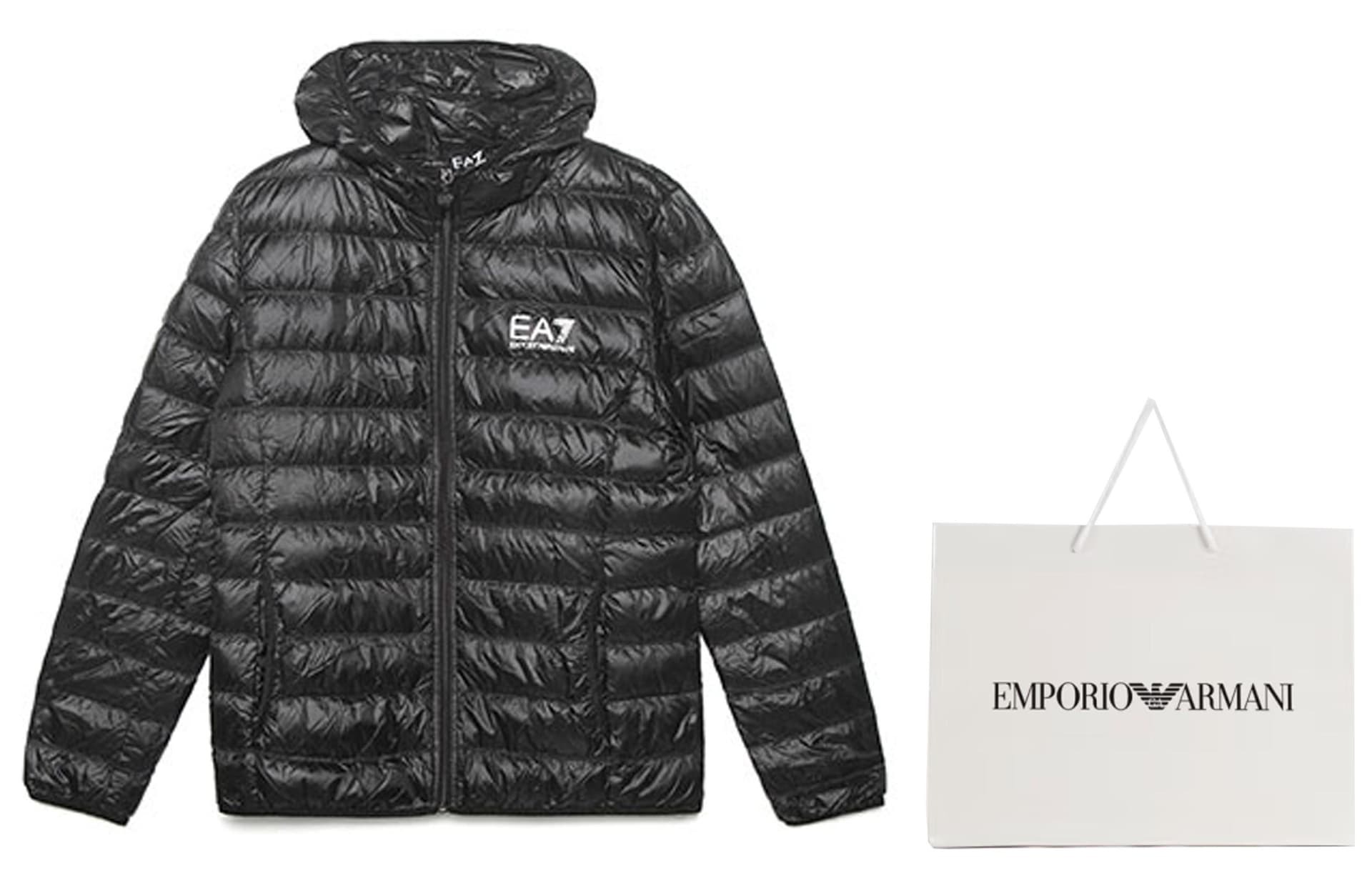 Зимняя куртка EMPORIO ARMANI EA7 - изображение 3