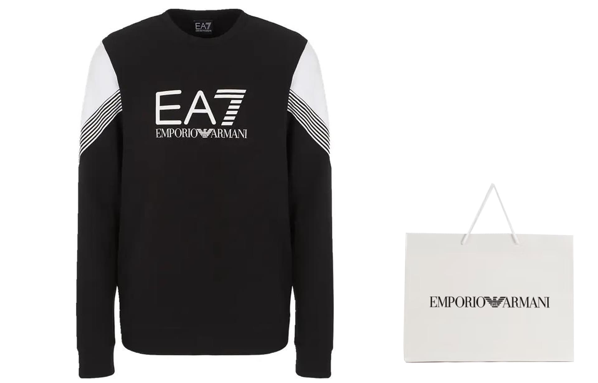 Худи EMPORIO ARMANI EA7 FW22 Logo - изображение 3