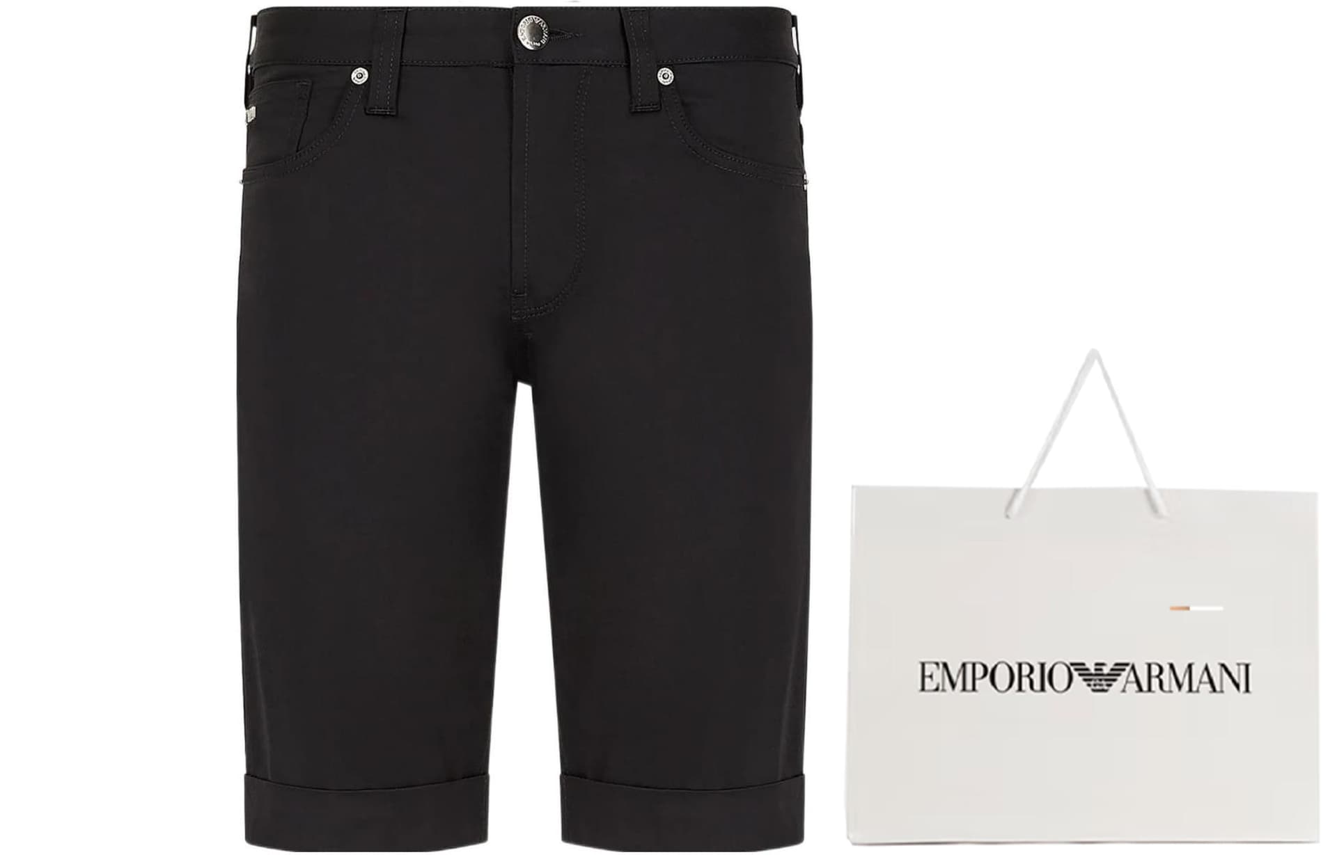 Шорты Emporio Armani Classic Shorts Black - изображение 2