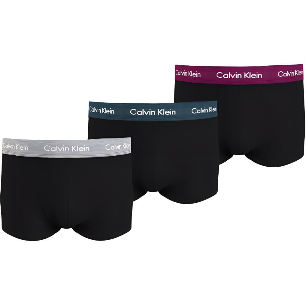 Трусы Calvin Klein Low Rise Trunk 3PK - изображение 1