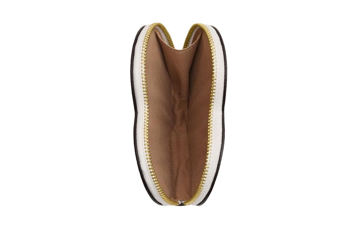 Кошелек Coach Classic Double C Heart PVC Wallet Light Khaki Print - изображение 5