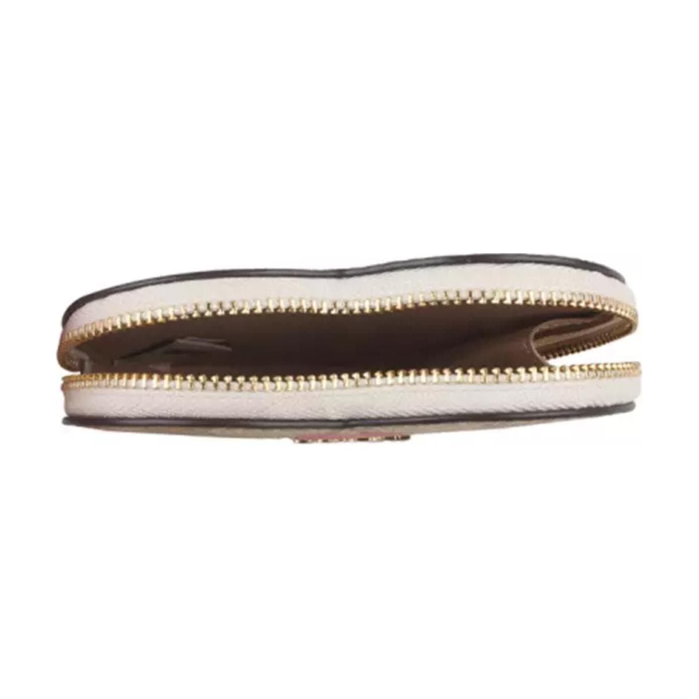 Кошелек Coach Classic Double C Heart PVC Wallet Light Khaki Print - изображение 6