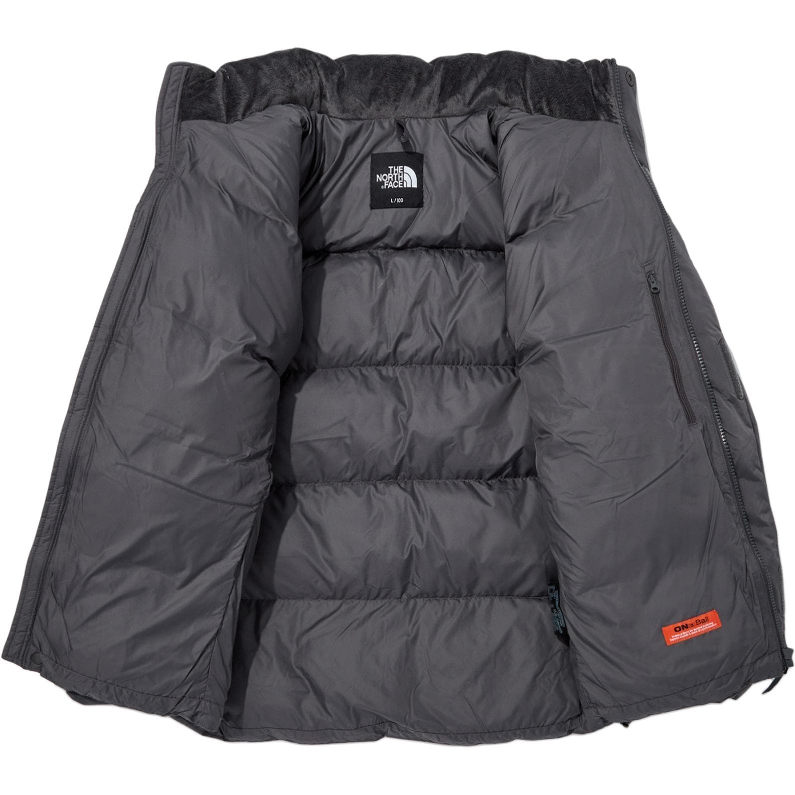 Куртка The North Face Logo Print Zip Jacket Black - изображение 3