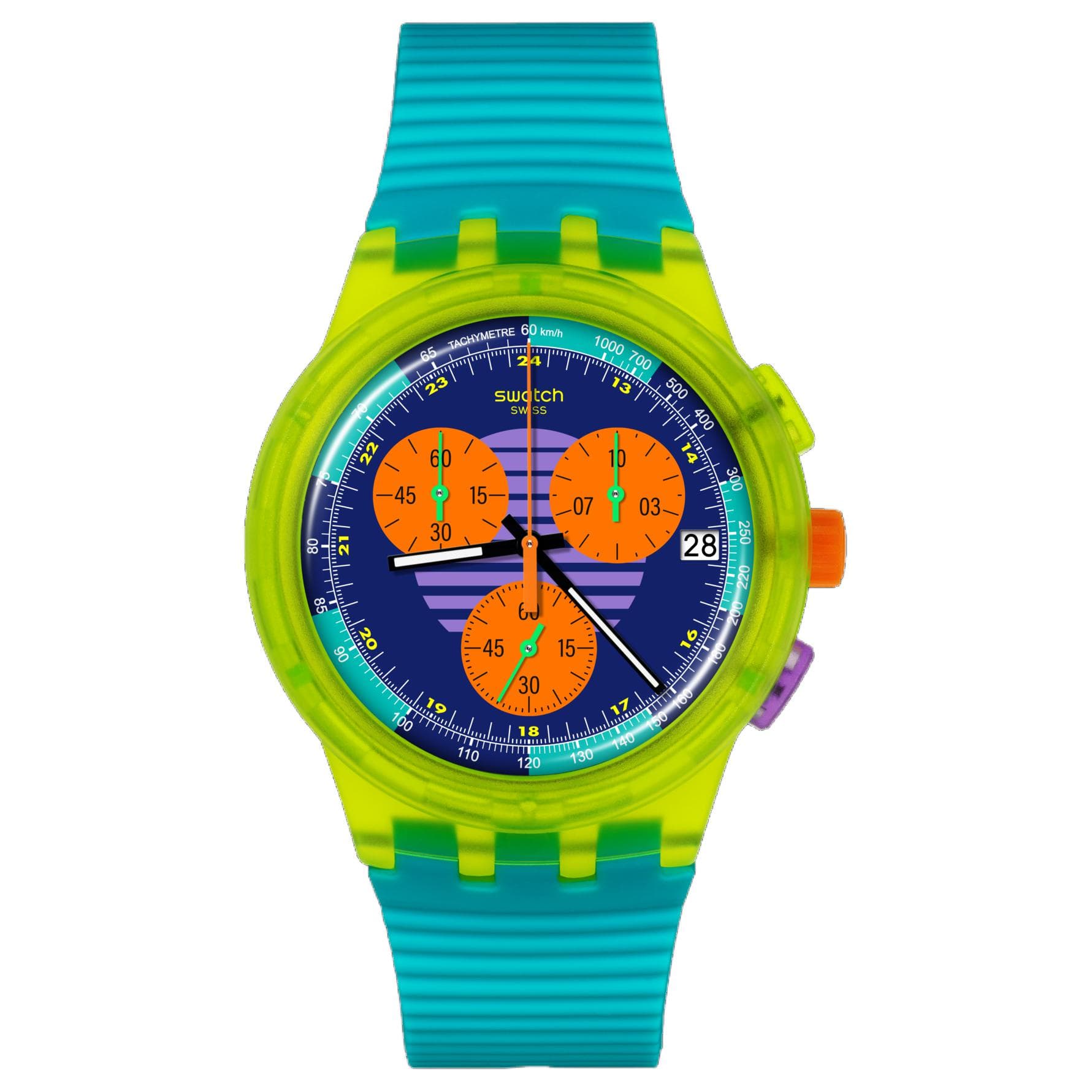 Часы SWATCHSWATCH NEON 30 42mm - изображение 1