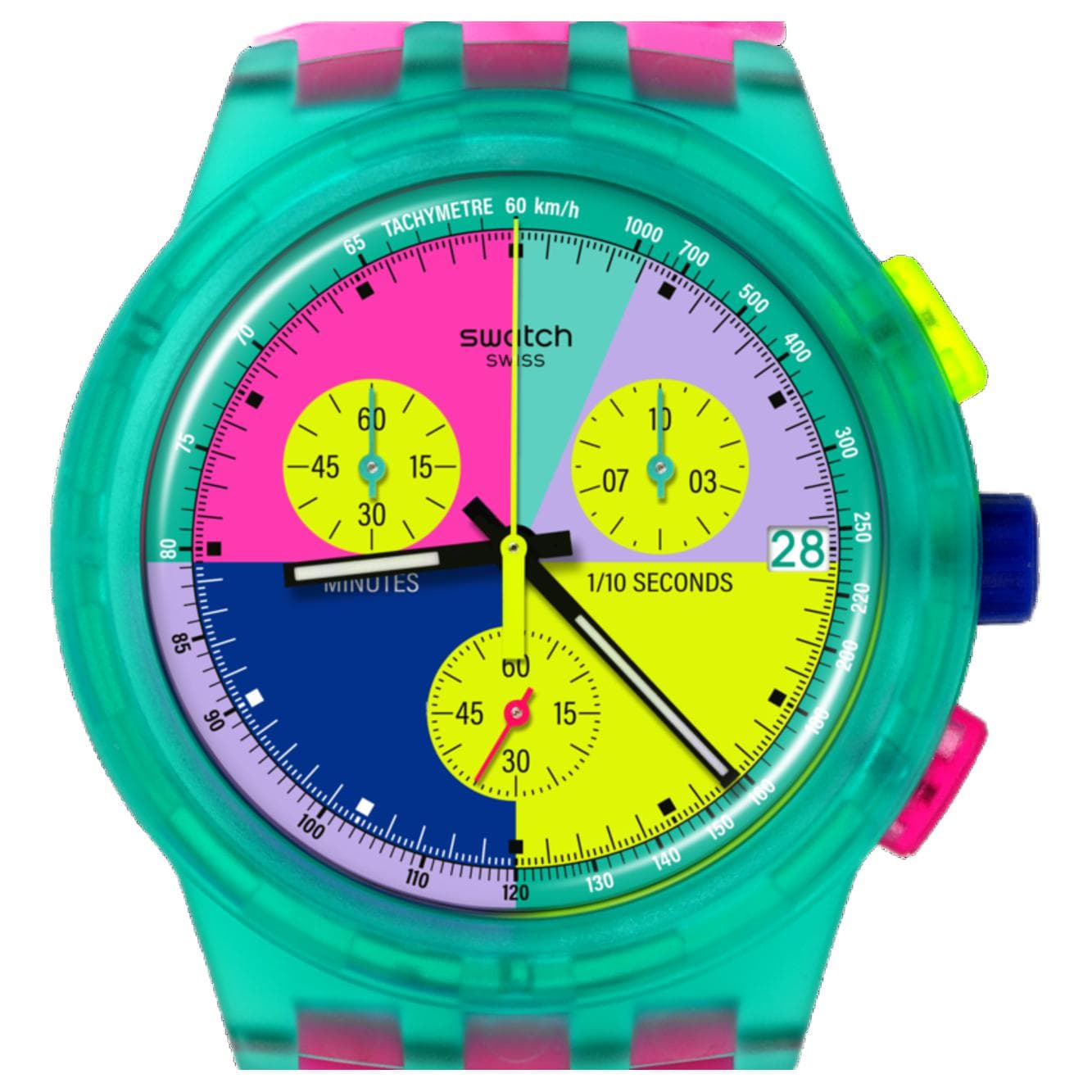 Часы SWATCHNeon 30 42mm - изображение 3