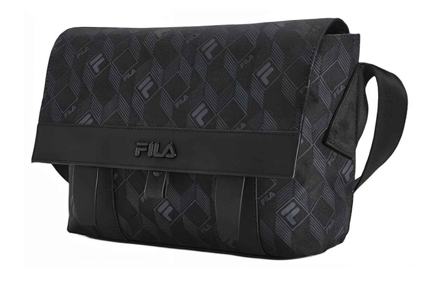 Сумка через плечо Fila Heritage Синтетическая кожа Сумка через плечо Стандартная (стандартная) Унисекс Черная - изображение 2