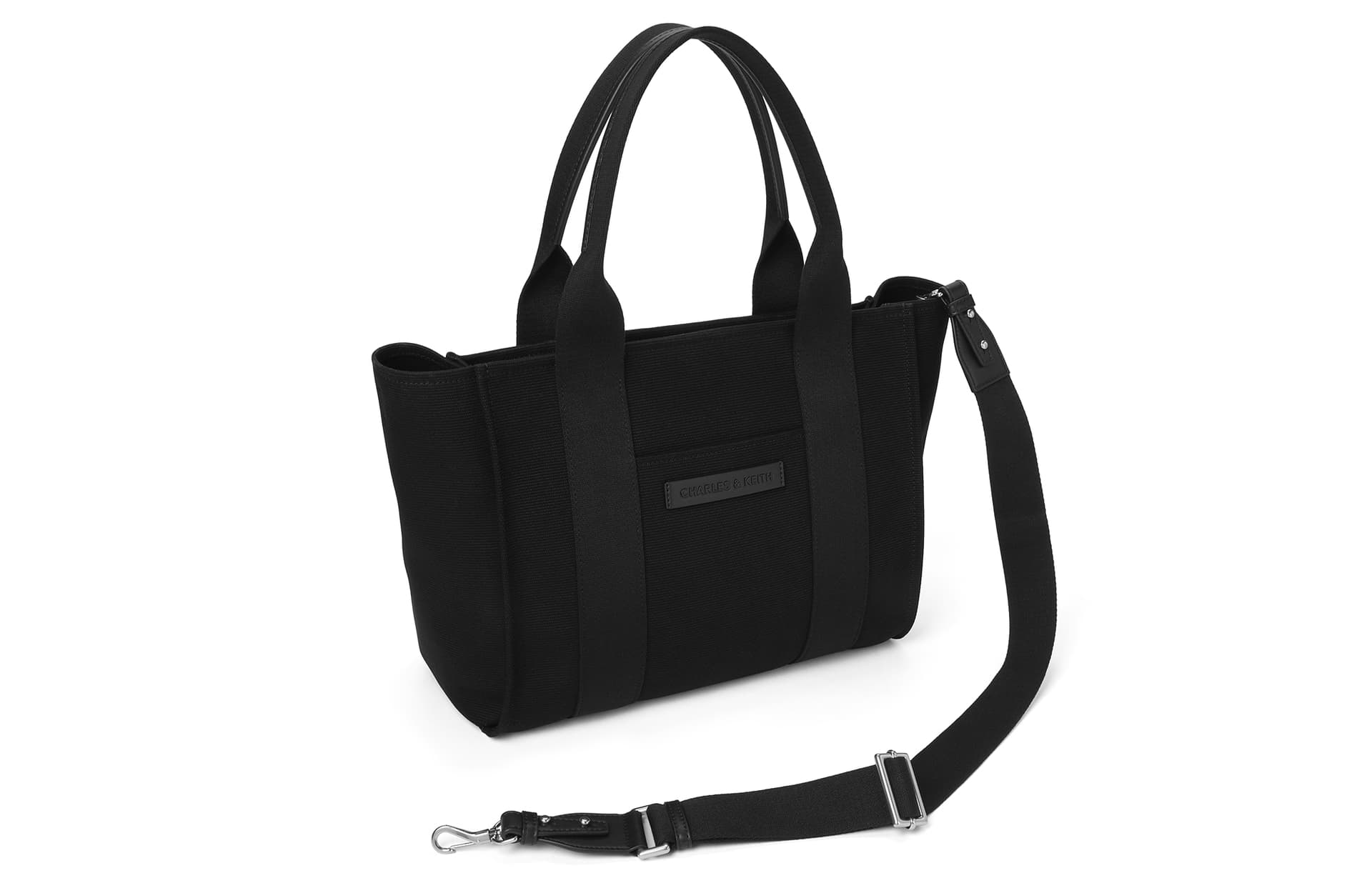 Сумка CHARLES&KEITH Canvas Tote Bag Large - изображение 3