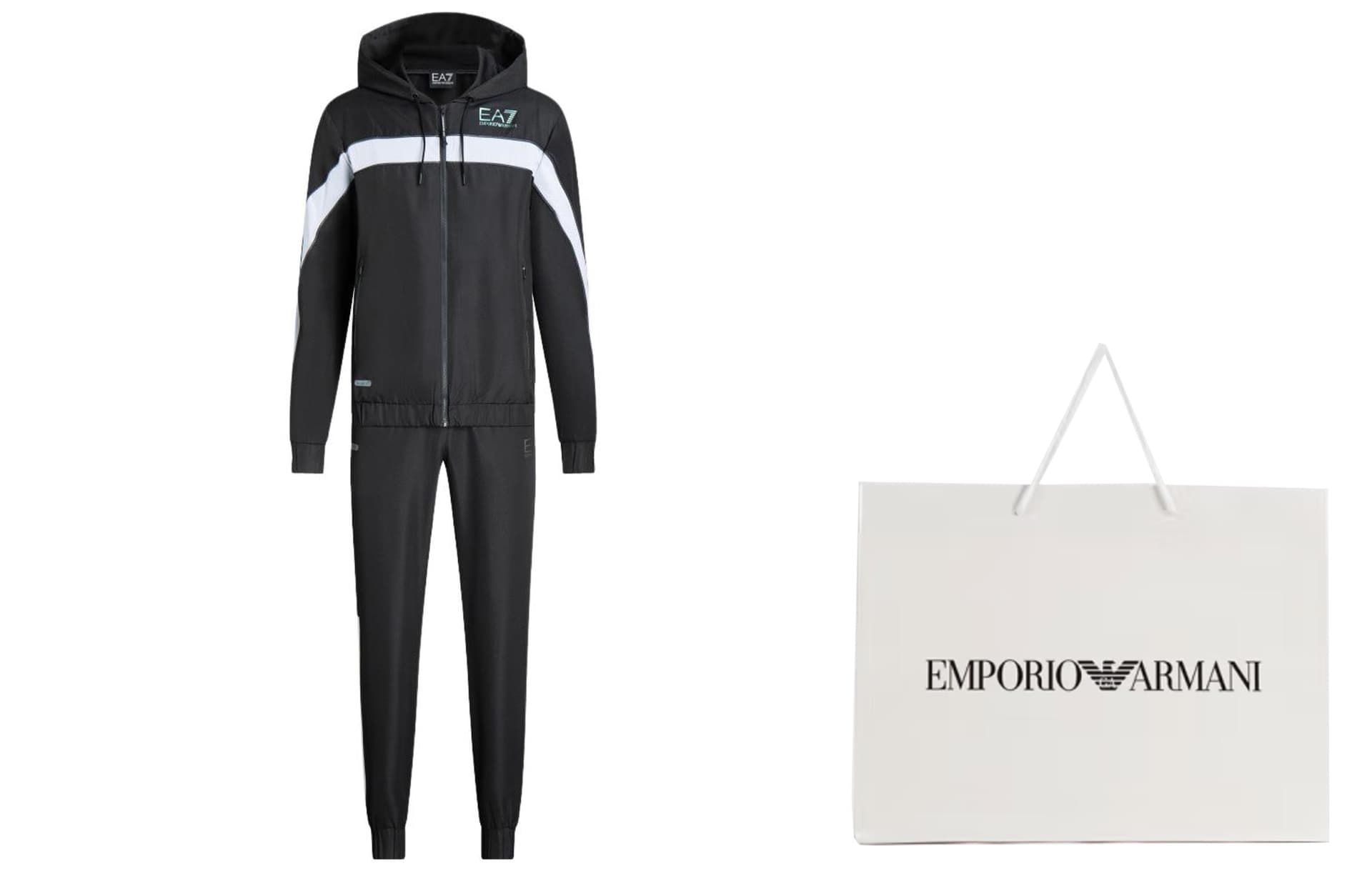 Спортивный костюм EMPORIO ARMANI EA7 SS24 Logo - изображение 4