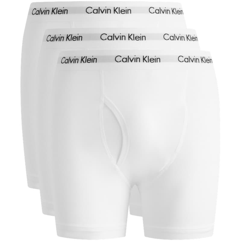 Трусы Calvin Klein Moonlight White Boxer Briefs 3-Pack - изображение 1